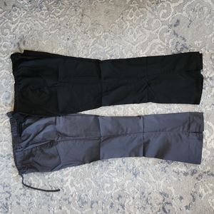 2 pairs scrub pants